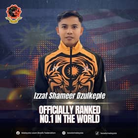 Boling padang, Izzat ranking nombor satu dunia