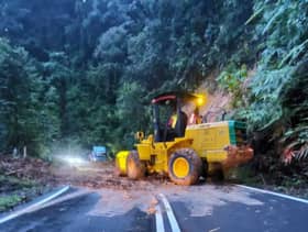 Tanah runtuh di Jalan Kuala Kubu Bharu-Gap, kerja pembersihan selesai