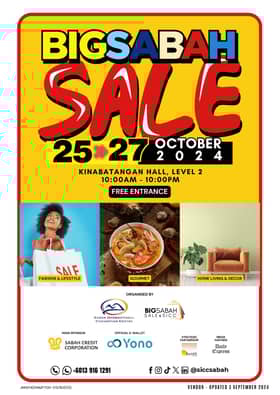 Penyertaan GM Klang dalam Big Sabah Sale 2024 tarik perhatian ramai