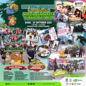 Larian, kayuhan santai antara program menarik hari tanpa kenderaan MBSJ