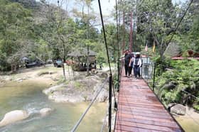 Air terjun Serendah, santuari ikan Sungai Chiling ditutup untuk kerja naik taraf
