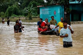 Floods in Bangladesh leave five dead, thousands stranded