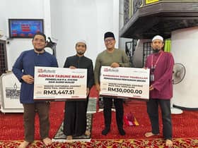 Wakaf Selangor hulur sumbangan lebih RM30,000, naik taraf kemudahan masjid