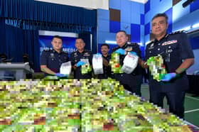 Two arrested, drugs worth almost RM11 mln seized