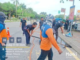 MBSA senggara parit di kawasan berisiko, elak banjir kilat