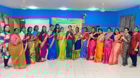 தெராத்தாய் தொகுதி கே.கே.ஐ. ஏற்பாட்டிலான சேலை கட்டும் பயிற்சியில் சீனப் பெண்களும் பங்கேற்பு