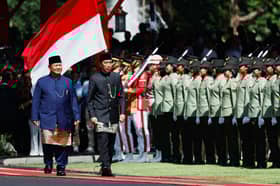 Prabowo vows to tackle corruption, other issues in inauguration speech