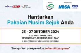 MBSA buka kaunter derma baju sejuk, bantu pelarian Syria di Lubnan