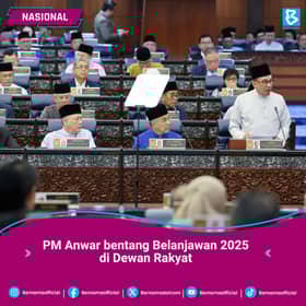 Belanjawan 2025 peruntuk RM421 bilion, peningkatan 3.3 peratus berbanding 2024