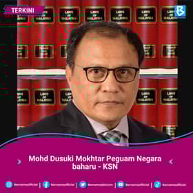 Mohd Dusuki Mokhtar dilantik peguam negara baharu berkuat kuasa esok