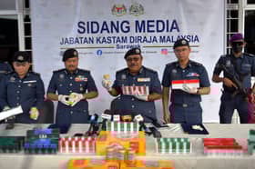 RM3.15 mln cigarette, liquor smuggling attempt foiled in Sarawak