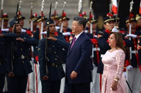 China's Xi arrives in Lima for APEC, to open Pacific megaport