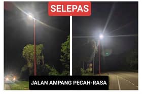 Pasang tujuh lampu solar, terangi kawasan gelap demi keselamatan penduduk KKB