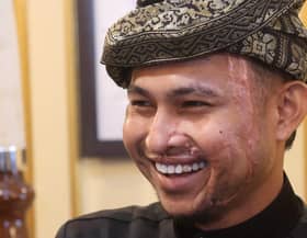 Faisal Halim’s spirits up after receiving award from Sultan