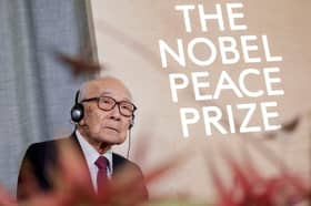 Nuclear arms must never be used, Nagasaki survivor tells Putin before Nobel ceremony