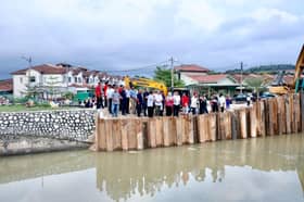 EXCO: Kerja stabil tebing, tembok penahan kolam takungan dijangka siap sebulan
