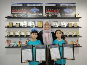 Siblings from Selangor bag prestigious robotics award in China