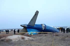 Azerbaijan president says crashed plane was shot at from Russia