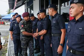 Police suffer over RM3 mln in losses due to early monsoon wave disasters