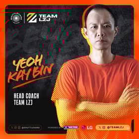 Team LZJ names Yeoh Kay Bin as new head coach