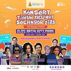 Pelancaran TMS2025 disambut dengan persembahan artis, festival makanan