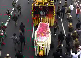 India's former PM Manmohan Singh cremated with state honours