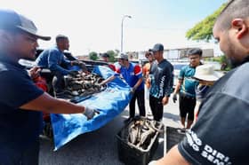 Jelajah tangkap ikan pleco diperluas, hampir 10 tan didaratkan