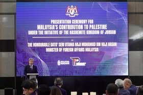 Malaysia gives US$5 mln to Palestine cause