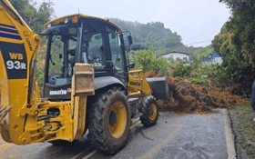 Landslide blocks road to Cameron Highlands