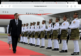 Japanese PM accorded official welcome at Perdana Putra