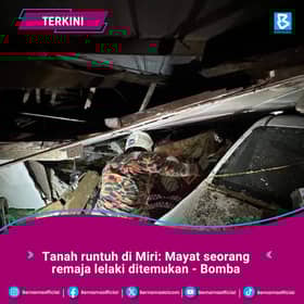 Dua lagi mayat mangsa tanah runtuh Miri ditemukan