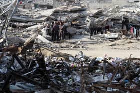 Palestine struck by Israel within hours of ceasefire accord with Hamas, residents say