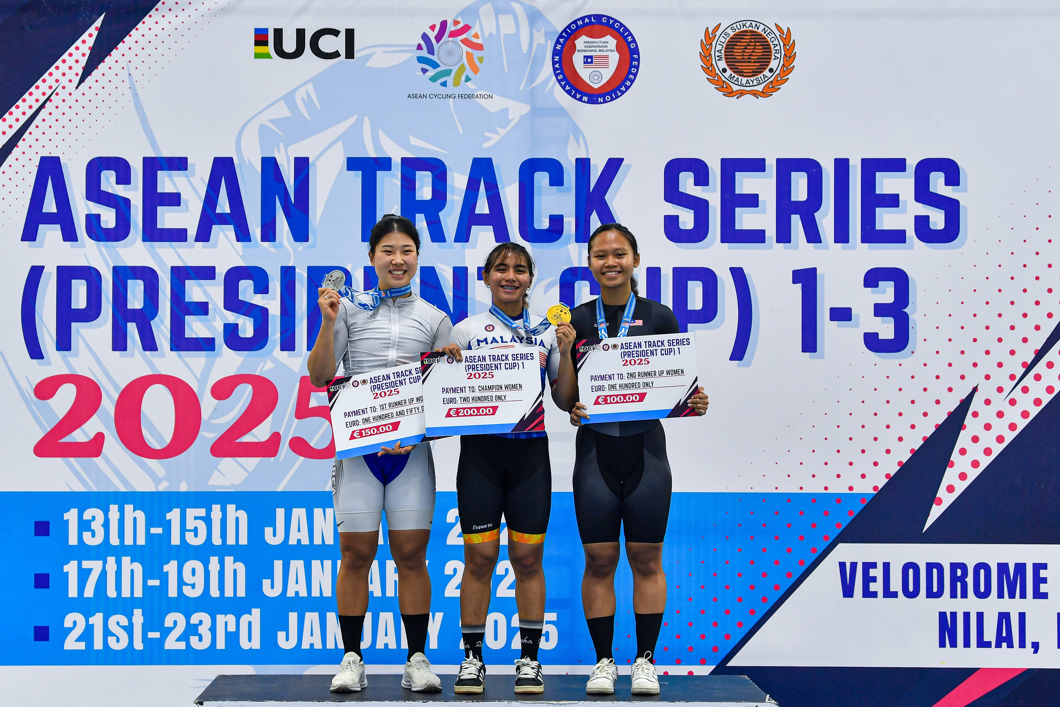 Nurul Izzah wins women's elite sprint event at President'S Cup Series One