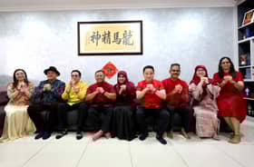 Amirudin kunjungi kediaman EXCO, rai Tahun Baharu Cina bersama tetamu berbilang bangsa