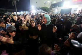 Gazans shed tears of joy, disbelief at news of ceasefire deal