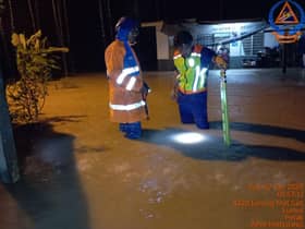 Mangsa bah di Manjung meningkat malam ini