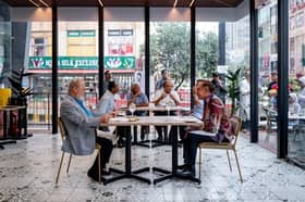 King enjoys nasi lemak breakfast with PM