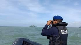 Polis marin tahan peniaga, rampas mercun hampir RM350,000