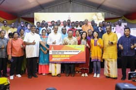 Sambutan Thaipusam meriah, MB serah sumbangan lebih RM500,000