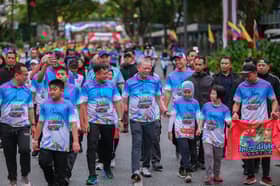 Fadillah joins over 4,000 participants in KL Autism Awareness Fun Run