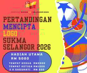 Sukma 2026 logo competition opens with RM5,000 as grand prize