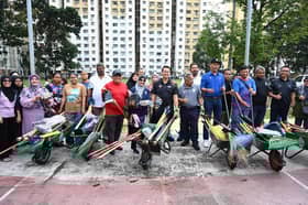 MBPJ anjur gotong-royong di PPR Lembah Subang, wujud kediaman bersih, selesa