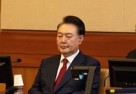 S. Korea’s Yoon attends first trial hearing for insurrection