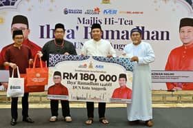 DUN Kota Anggerik agih RM180,000 bantu 83 masjid, surau imarah program Ramadan