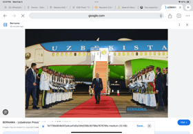Uzbekistan president accorded official welcome at Perdana Putra