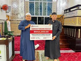 Wakaf Selangor agih RM44,000 bantu masjid di Puchong Perdana naik taraf prasarana