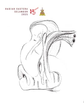 1/3 Landskap Siang Musim Kemarau