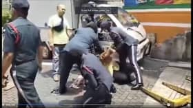 Empat individu terlibat pergelutan dengan anggota DBKL direman