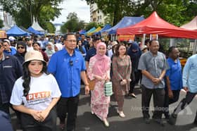 512 kilogram sisa makanan dikumpul di bazar, hasil 102 kg baja organik