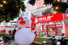 Mixue shares rise nearly 30 pct in Hong Kong trading debut